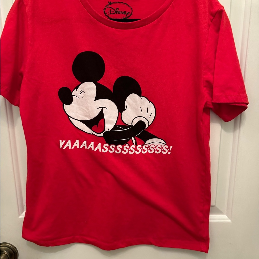Authentic DISNEY MICKEY MOUSE Tee Shirt Kids size Large L /G 11 -13